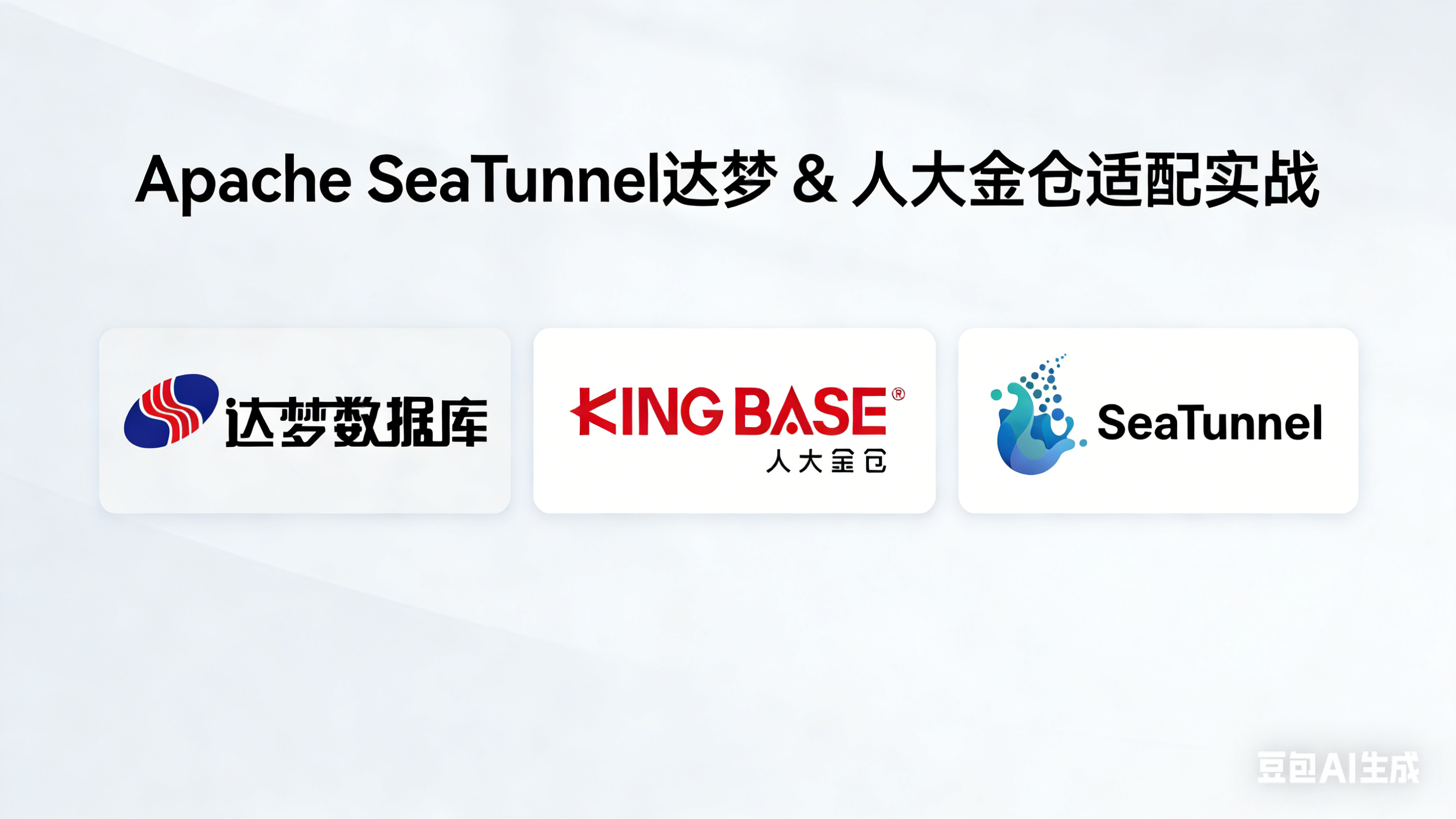 Apache SeaTunnel 适配海报